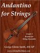 Andantino for Strings Orchestra sheet music cover
